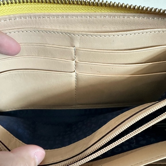 🍋 Kate Spade Wellesley Limoncello Leather Continental Wallet 🍋 - Picture 14 of 16